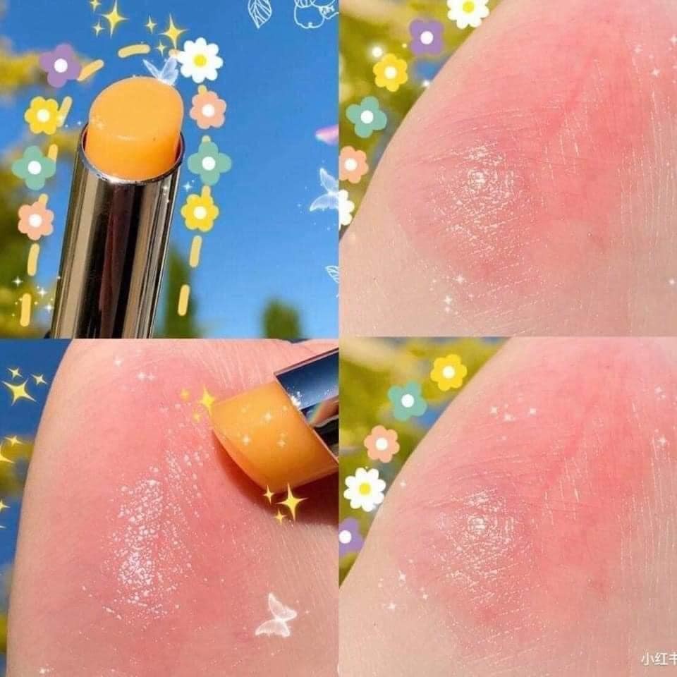 [HCM]Son Dưỡng Đổi Màu YNM Rainbow Honey Lip Balm