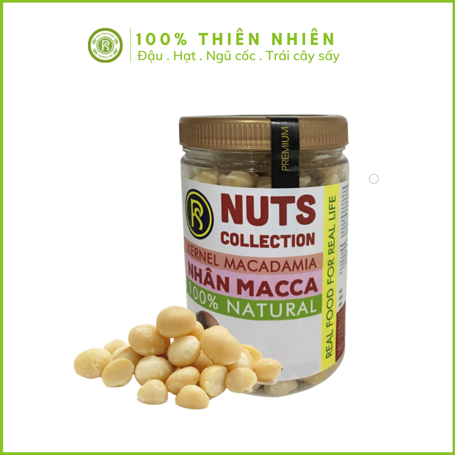 [MỚI] Hạt Macca Úc REAL FOOD (500g, 1Kg)