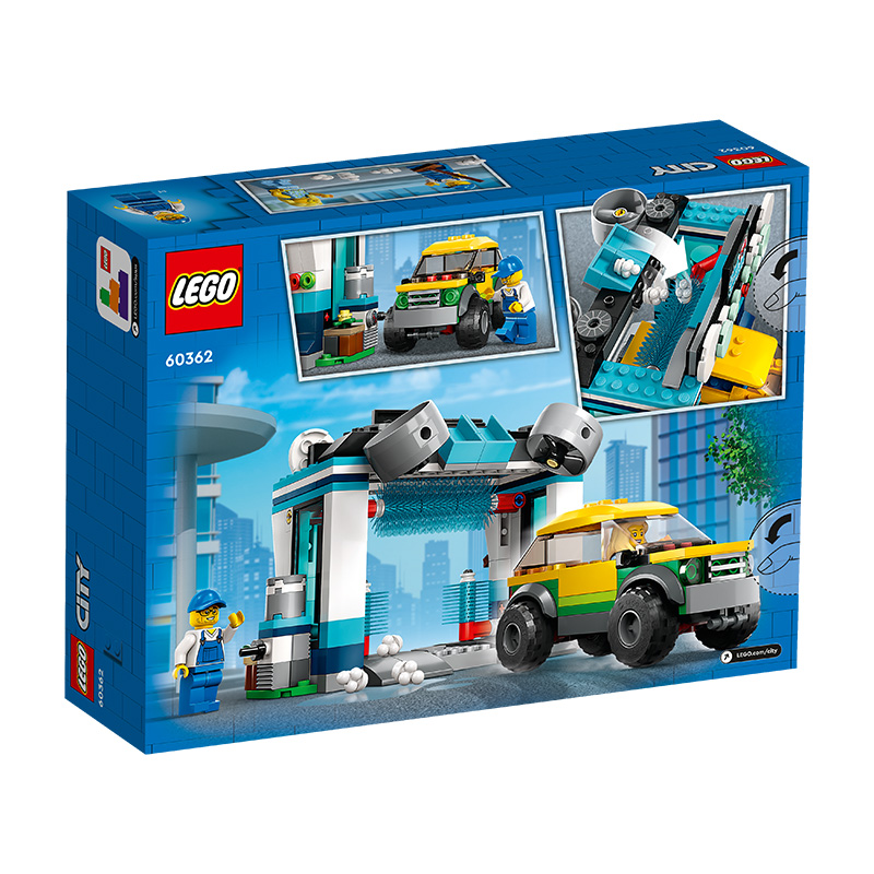 Đồ Chơi Lắp Ráp Trạm Rửa Xe Lego City 60362 (243 chi tiết)