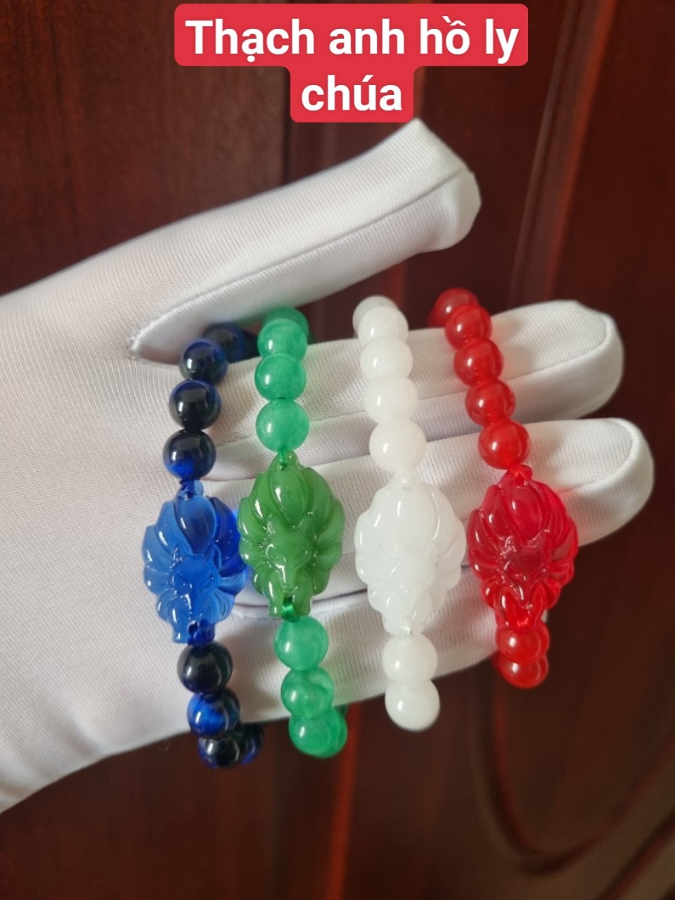 vòng đá phong thủy hồ ly chúa