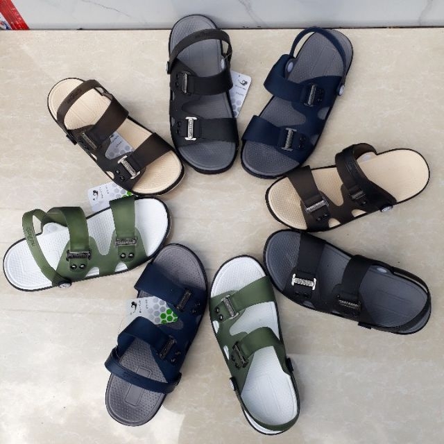 [Hcm]Super Light Men's Slippers with Horizontal Straps