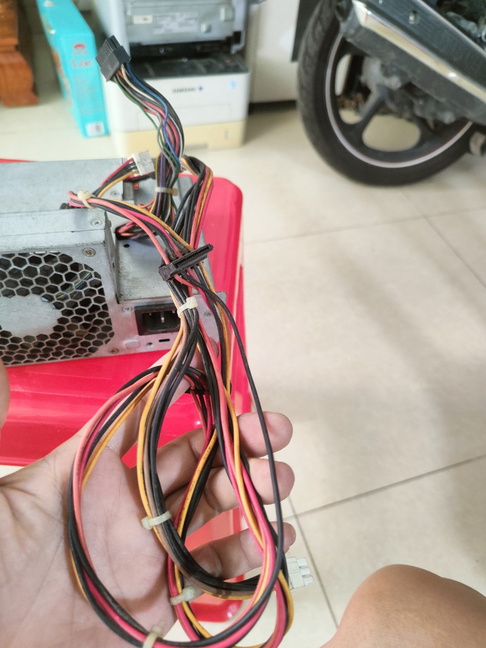 nguồn máy bộ hp DC5800 giắc nhỏ