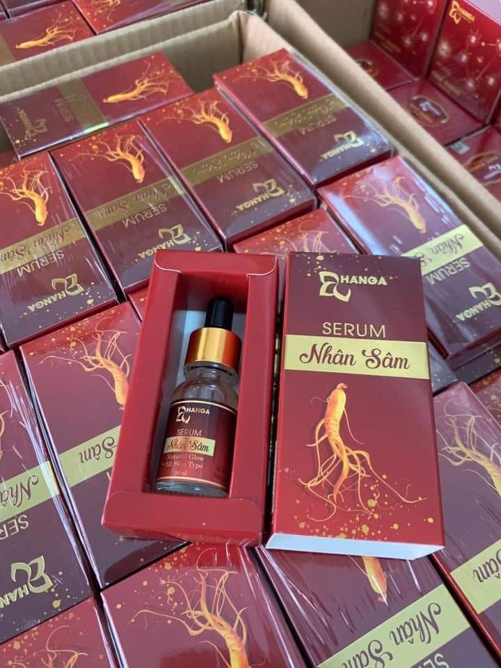 Serum Nhân Sâm Phục hồi da mỏng chỉ đỏ