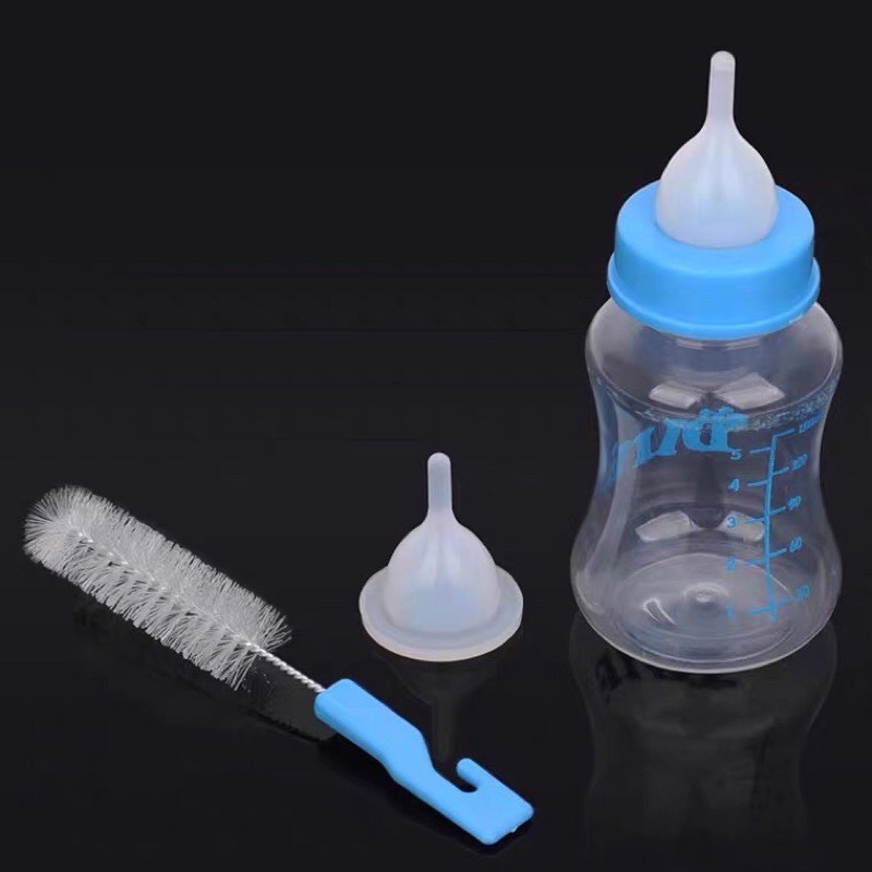 Bình sữa sơ sinh cho chó mèo con