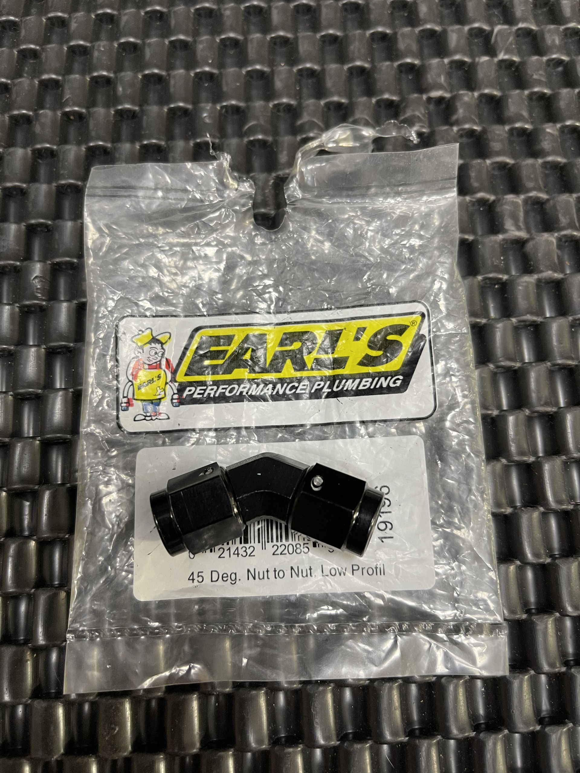 Đầu dầu EARLS 45 độ 2 con cái THAILAND lắp dây dầu