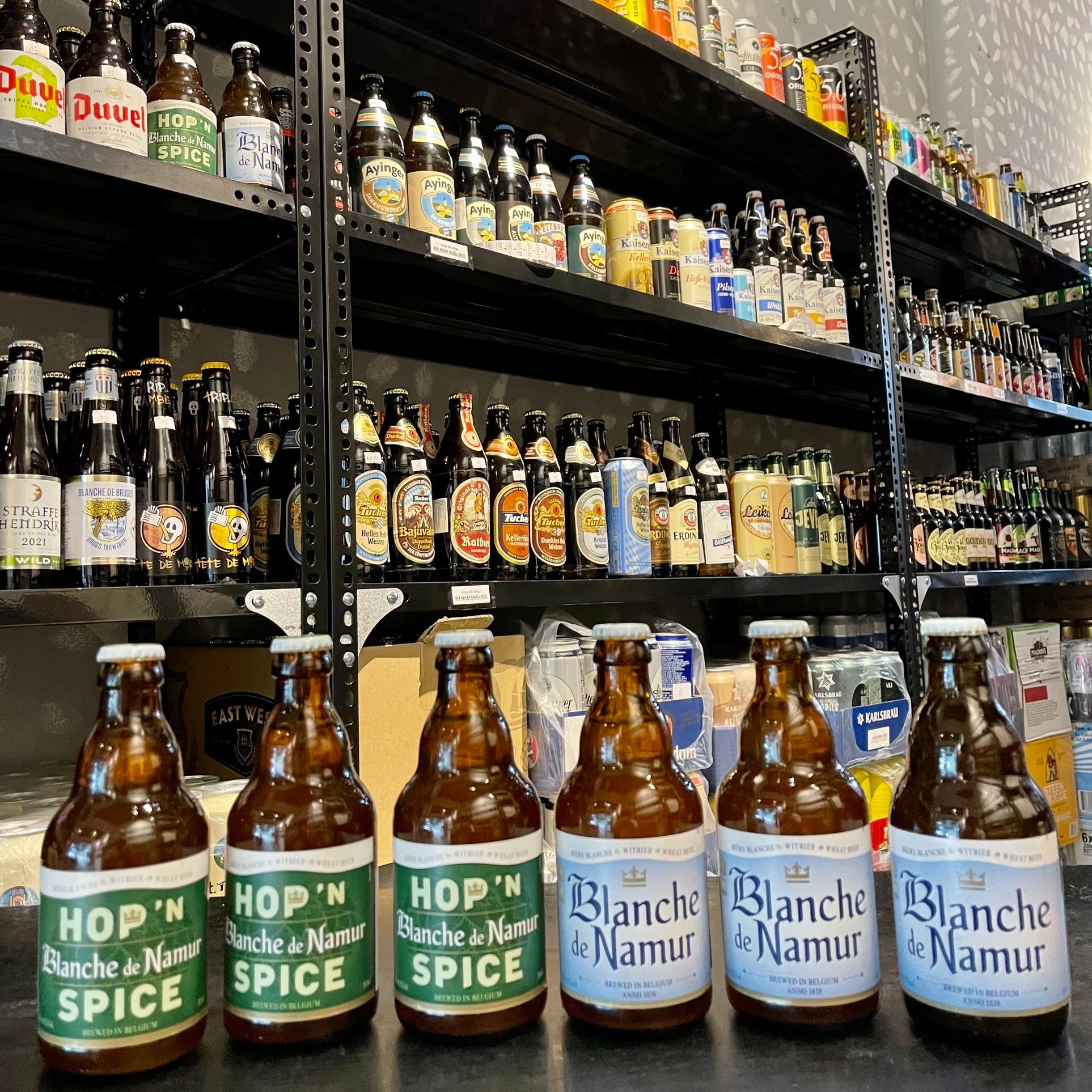 Bia nhập Bỉ Blanche de Numur chai 330ml - 4.5%