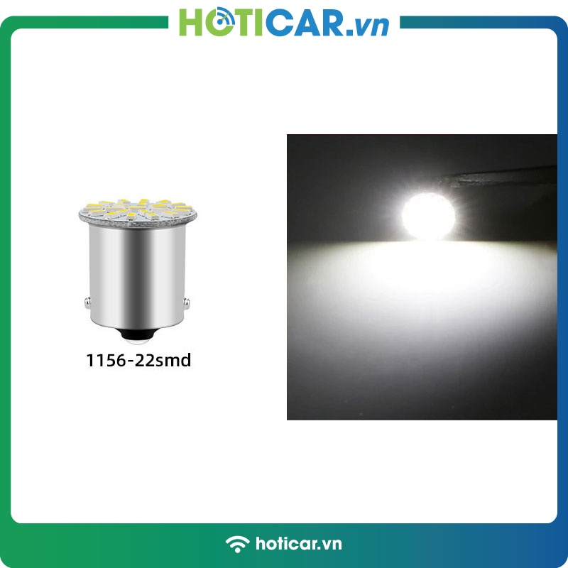 Đèn led phanh, báo rẽ xi nhan, hậu chân 1156 180º t203014-22