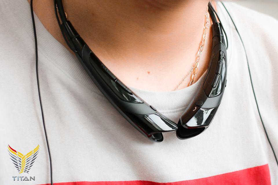TAI NGHE BLUETOOTH ANIME ĐEN