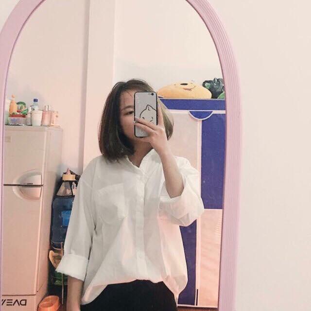 Áo Sơ Mi Phom Rộng Nữ