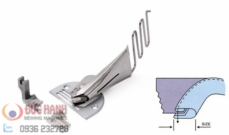 CỬ VIỀN / GÁ VIỀN A10 2 MÉP #24MM