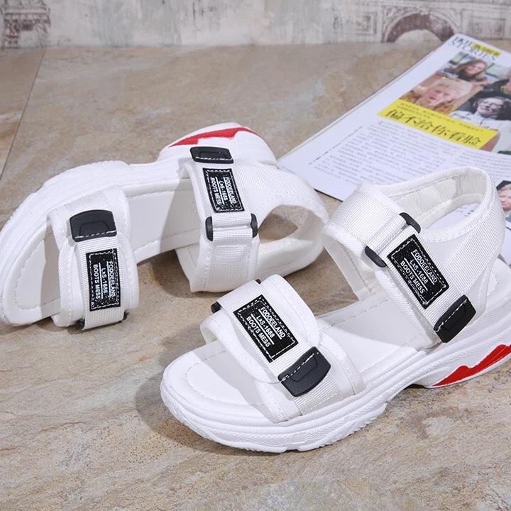 SANDAL NỮ ĐẾ BÁNH MỲ  ( TRẮNG)
