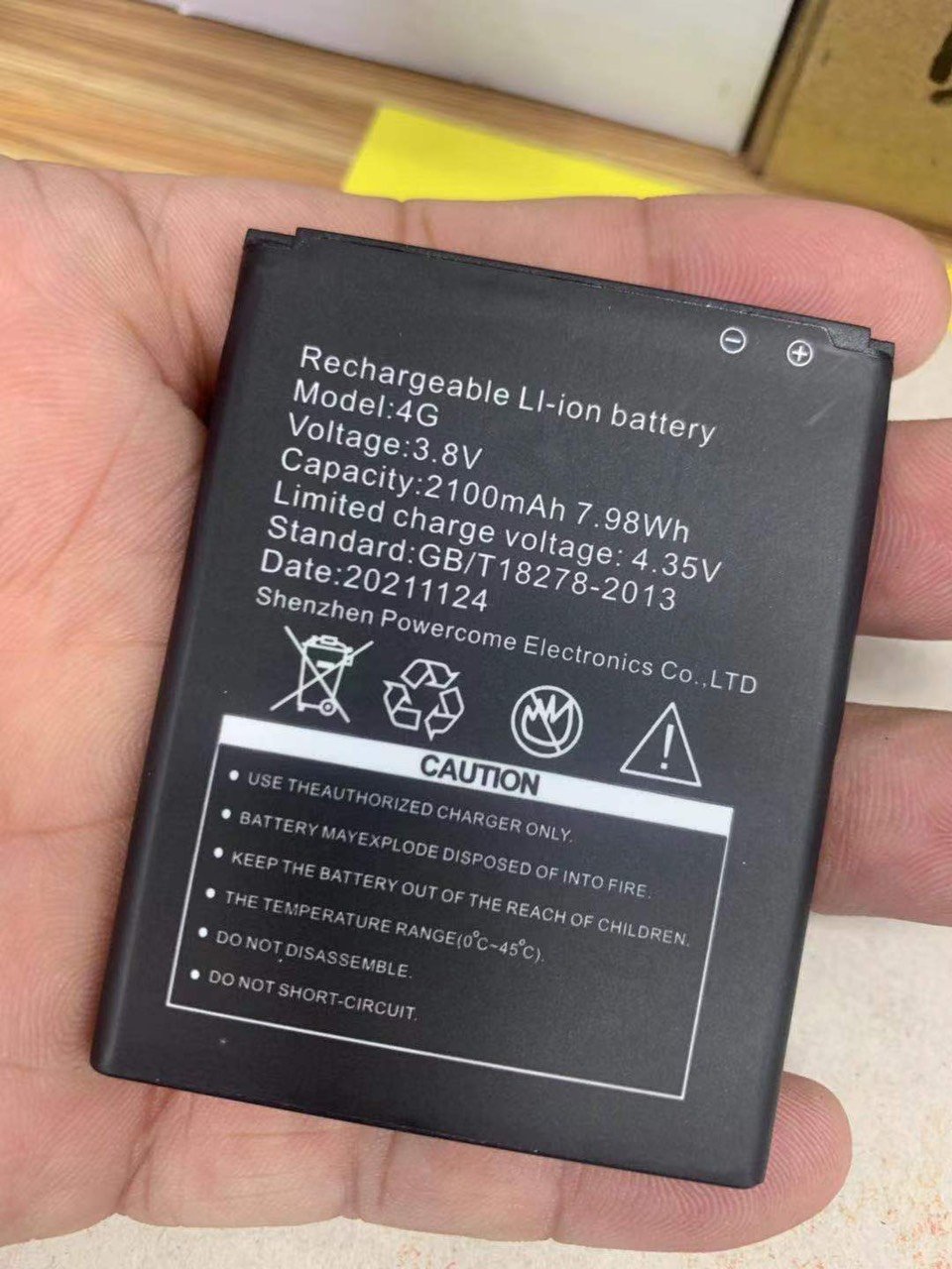Pin Cho Bộ phát Wifi 4G Olax WD680 và MTC 8723FT Mới
