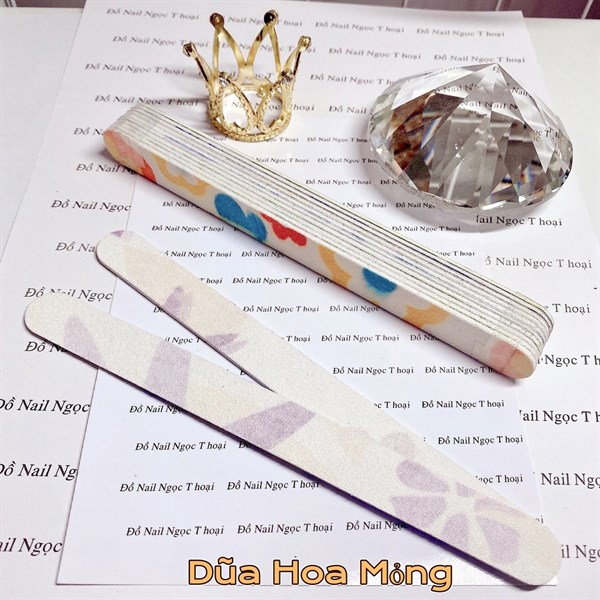 Dũa hoa mỏng dũa móng loại mỏng