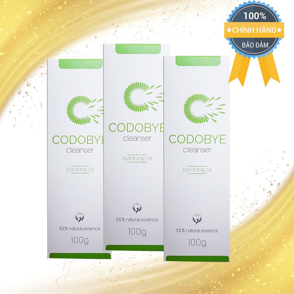 [HCM]CODOBYE CLEANSER - Sữa rửa mặt ngừa mụn 100g