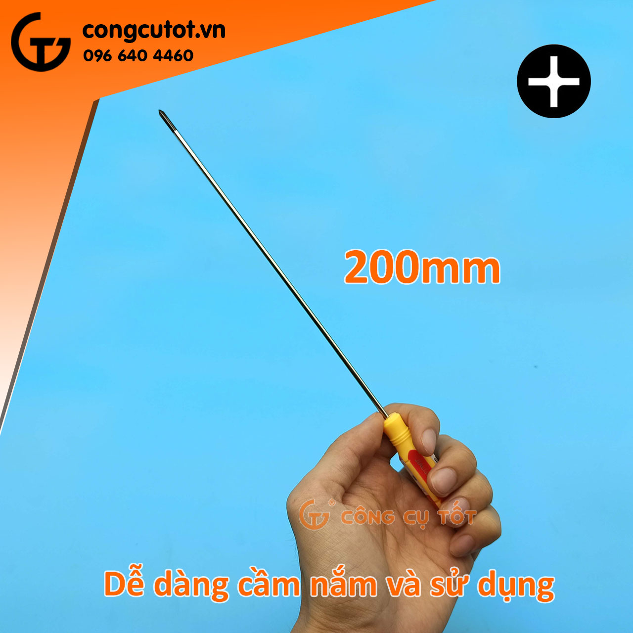 Tô vít 4 cạnh cỡ nhỏ Φ3mm