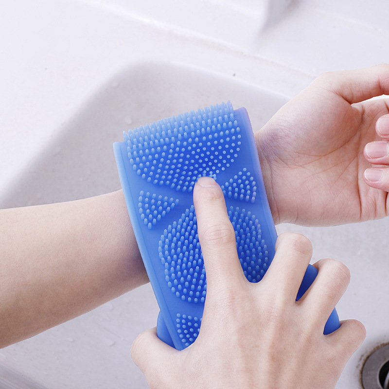 Dụng cụ tắm chà lưng silicon