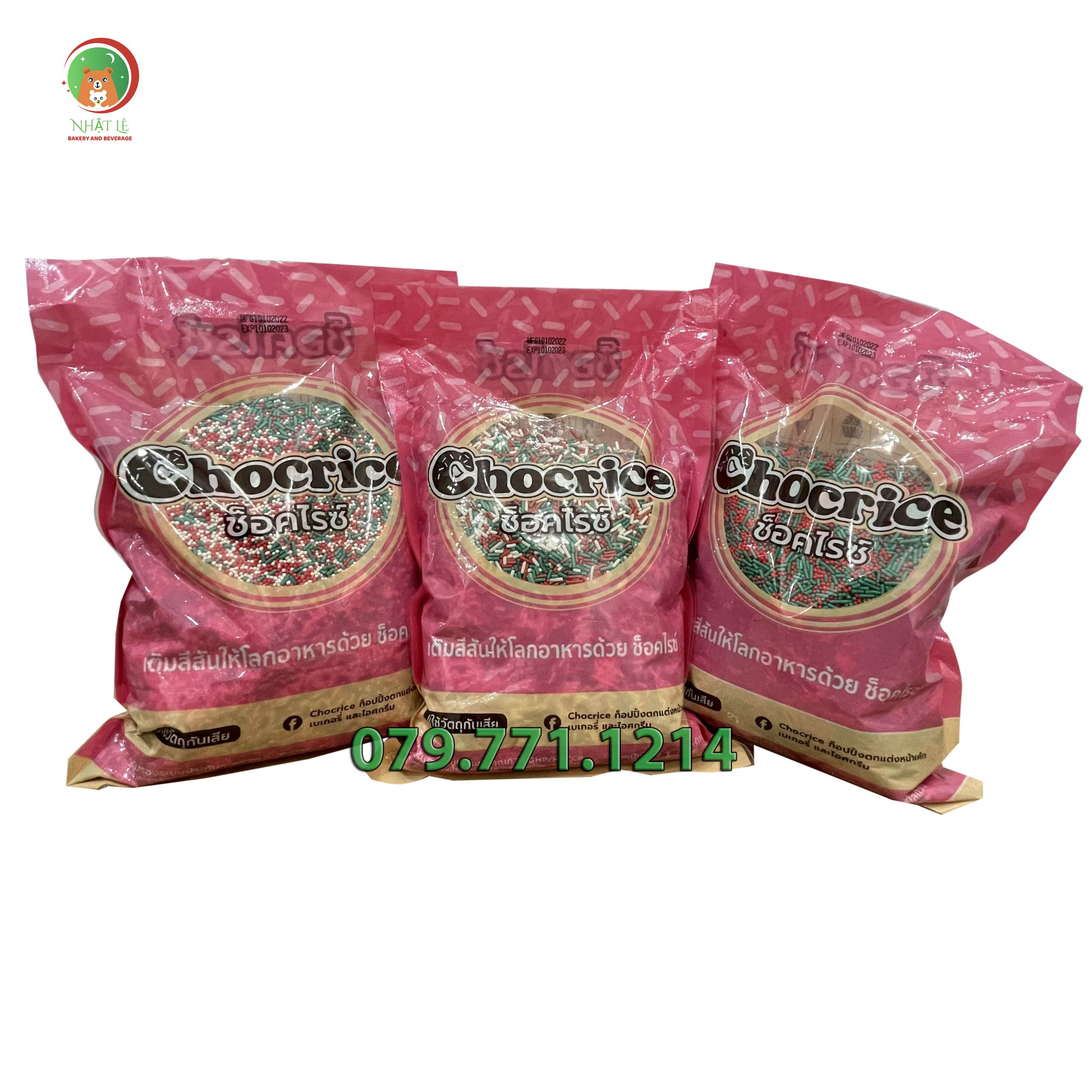 Cốm Màu Trang Trí Chocrice Túi 1kg (Special Collection)