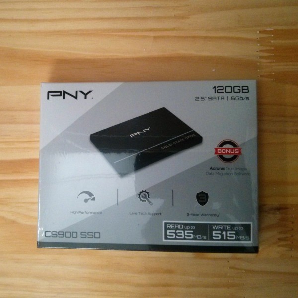 SSD PNY CS900 - 120/240GB