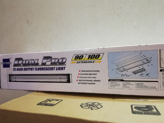 Đèn odyssea 2 bóng hồ cá 90 100cm