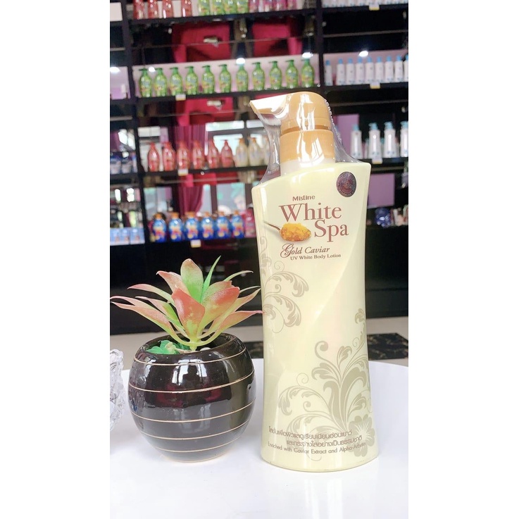 Lotion Dưỡng Trắng Da Mistine White Spa 400ml Thái Lan