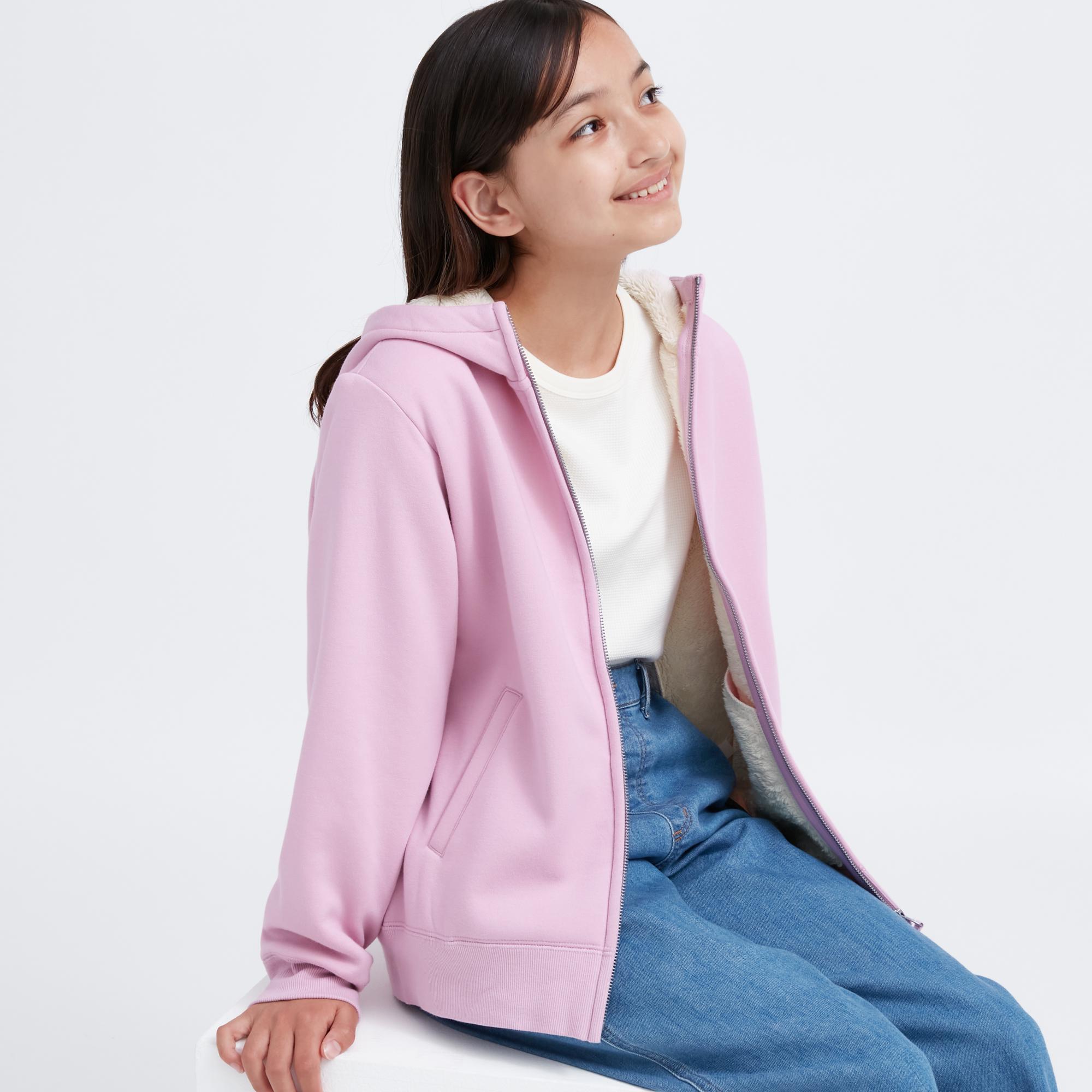 [Auth Uniqlo] Quần Áo Nỉ Lót Lông Cừu Trẻ Em - Tag Nhật