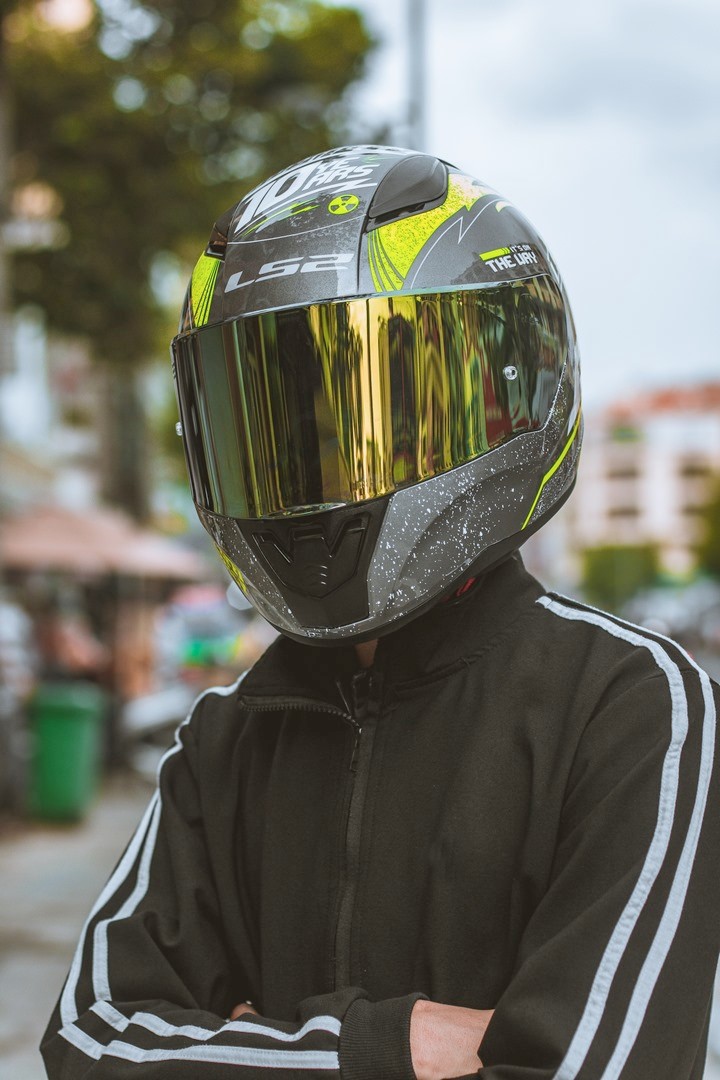 [CHÍNH HÃNG] MŨ BẢO HIỂM FULLFACE LS2 FF353 RAPID THUNDER ( Tặng kèm khăn trùm ninja )