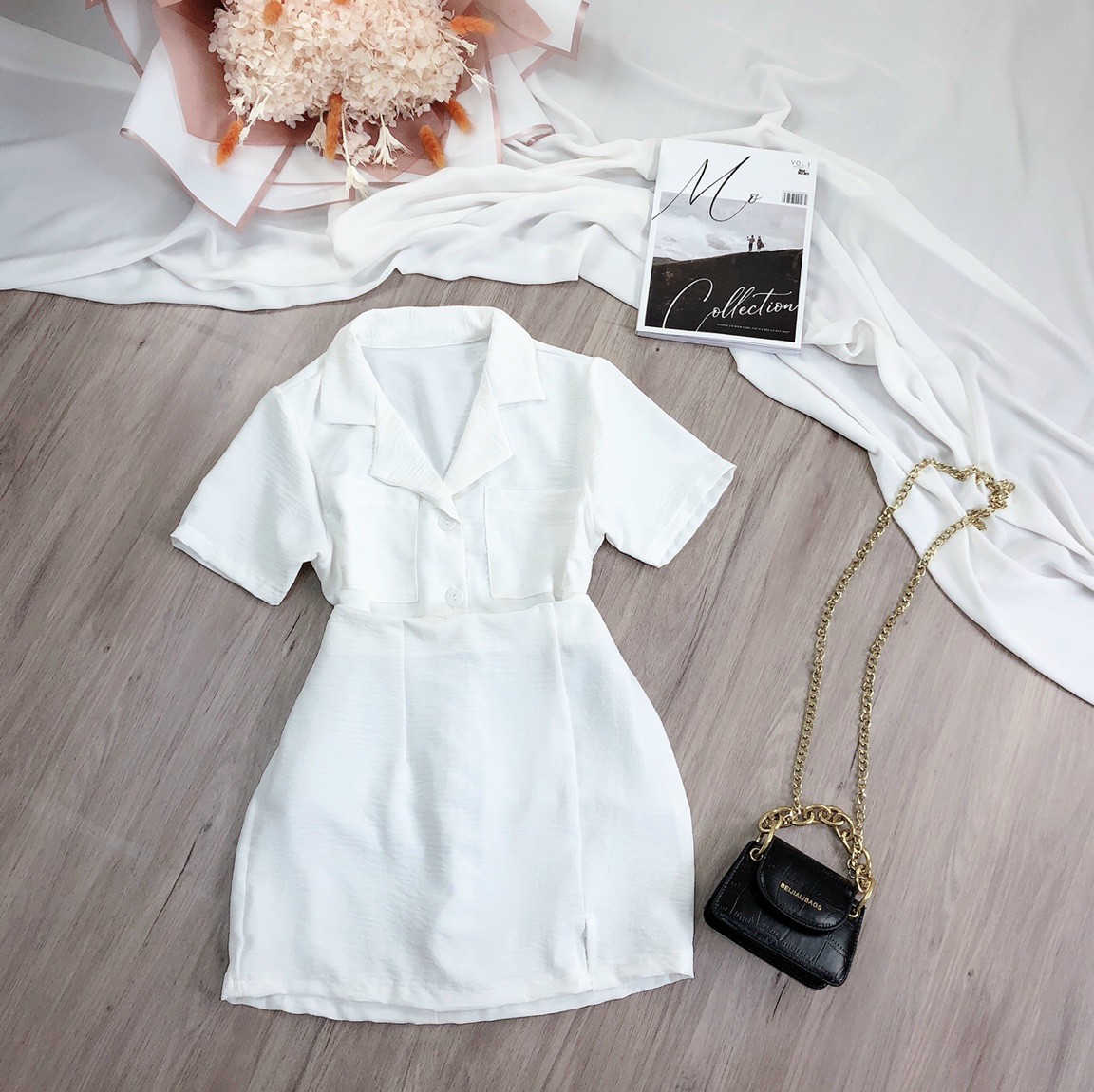 [HCM]Set Bộ Cổ Vest
