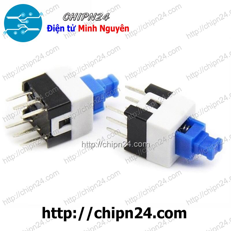 [5 cái] (G5.3) Nút nhấn 6 chân 7x7mm Tự Giữ