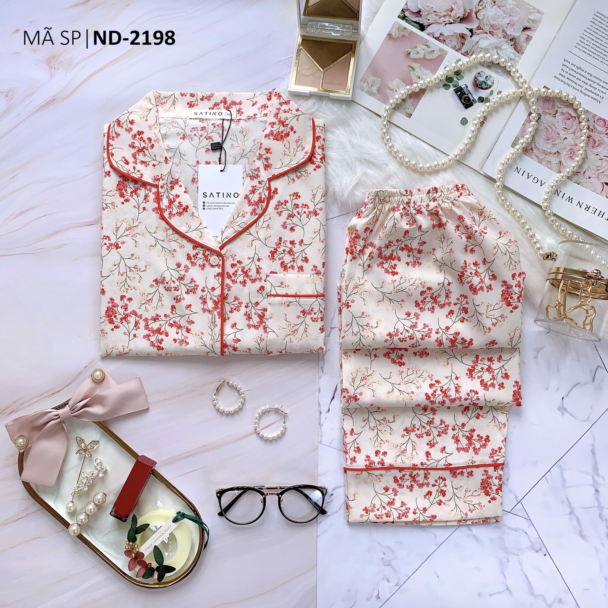 [COMBO 3 BỘ 499K]  Pijama TNQD - Maison Creamy
