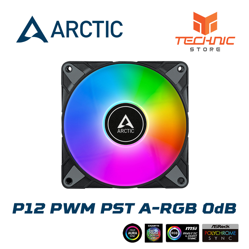 Quạt tản nhiệt Arctic P12 PWM PST A-RGB 0dB