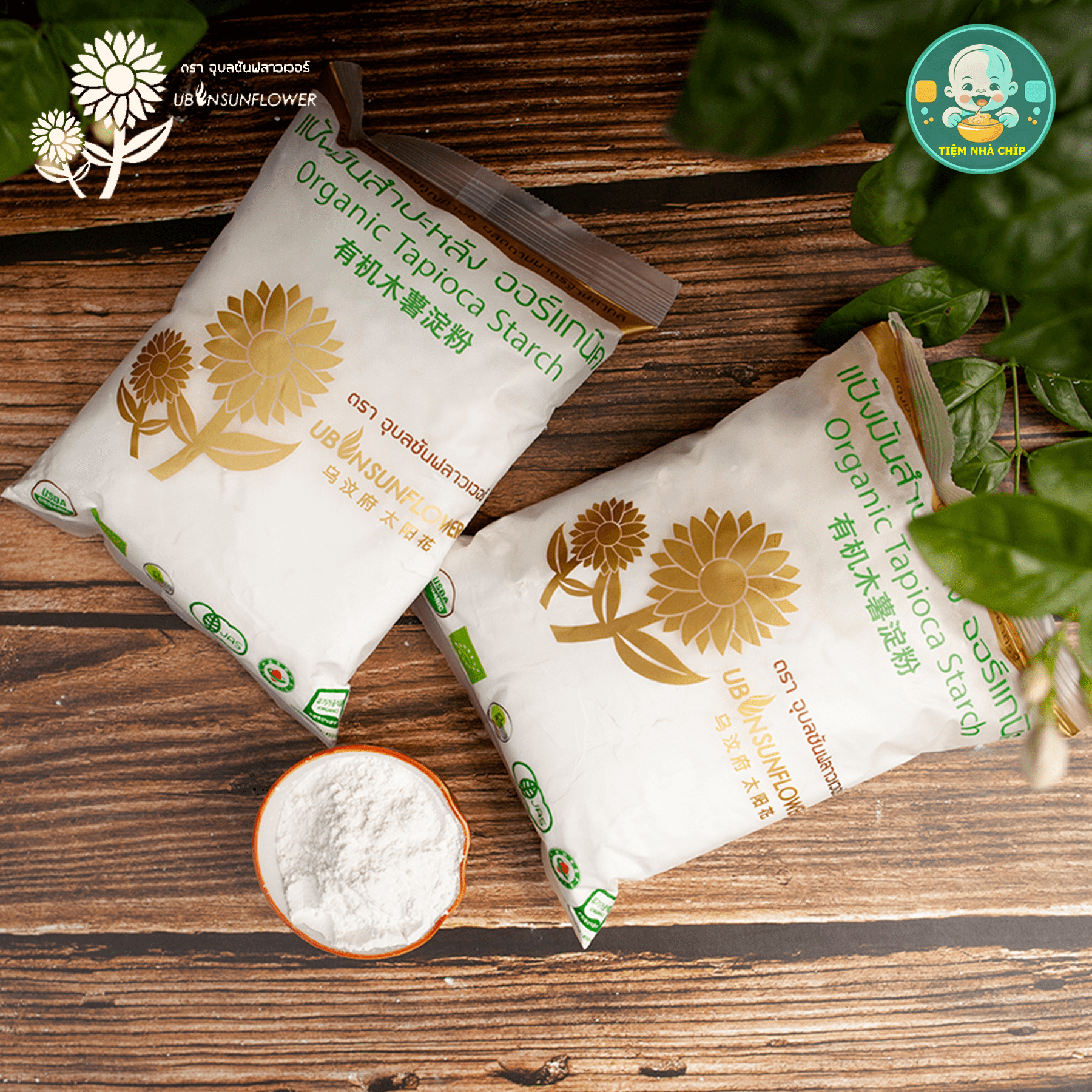Bột năng hữu cơ Ubon 400g