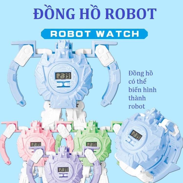 [HCM]Đồng hồ biến hình robot siêu nhân