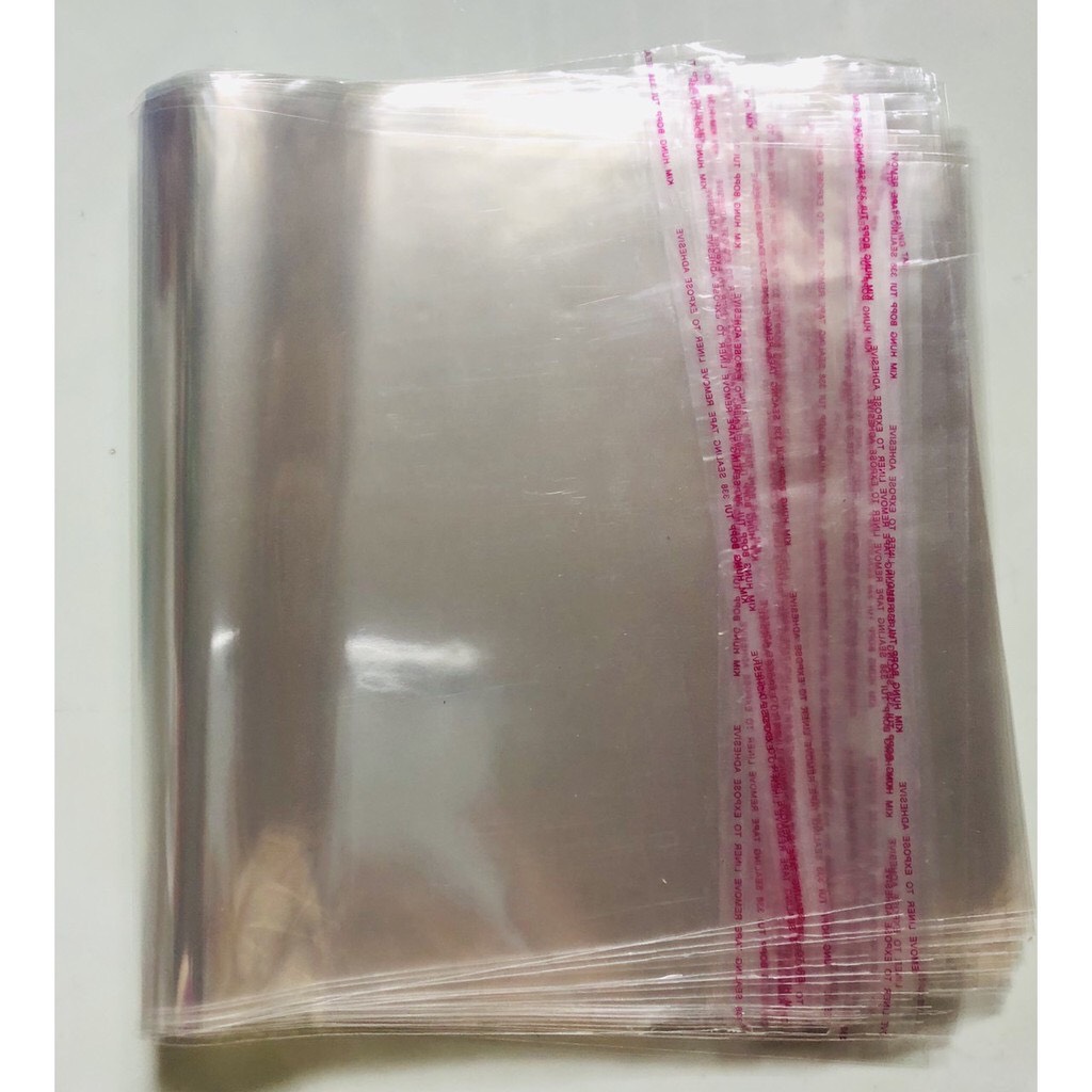 [200gr/size] túi OPP túi dán miệng túi đựng quần áo