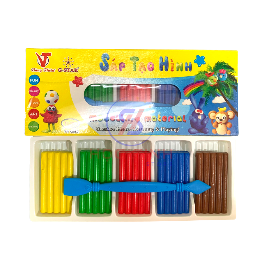 Đất nặn thái lan 5 màu gstar tl05