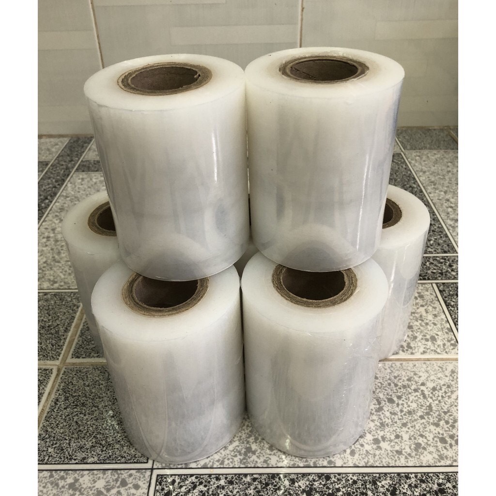 Màng PE quấn thùng (màng co) - 10cm