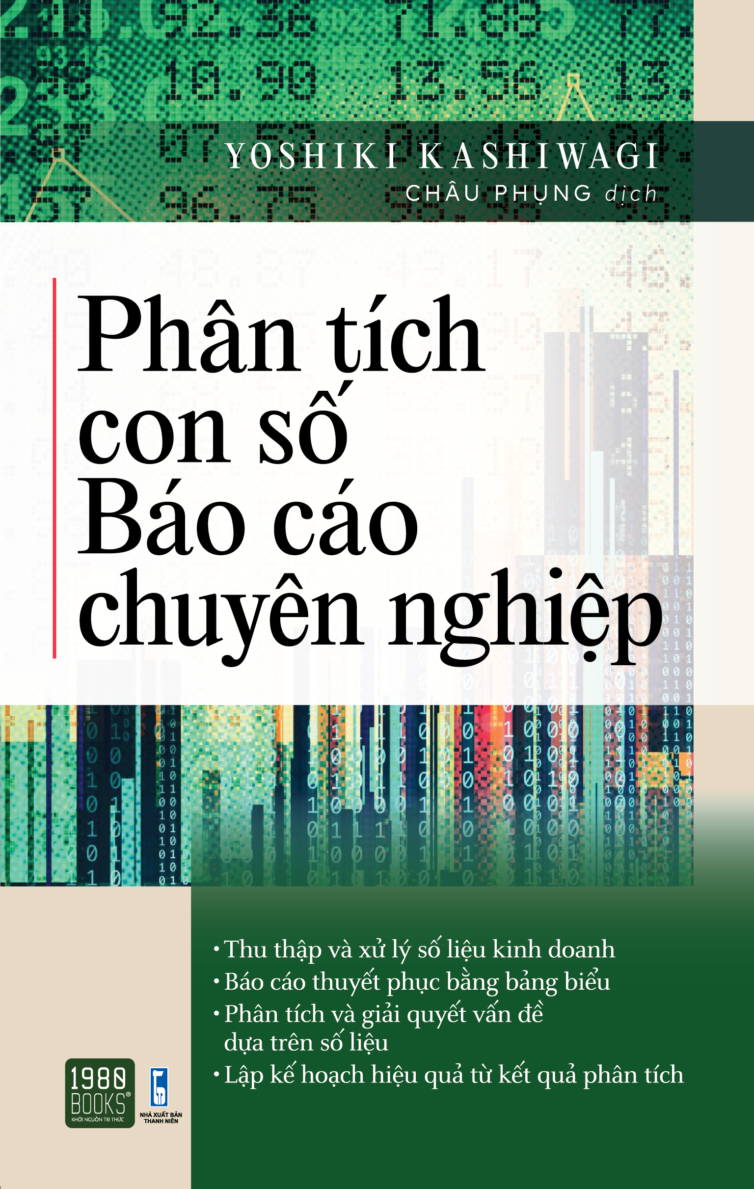 Sách - phân tích con số, báo cáo chuyên nghiệp