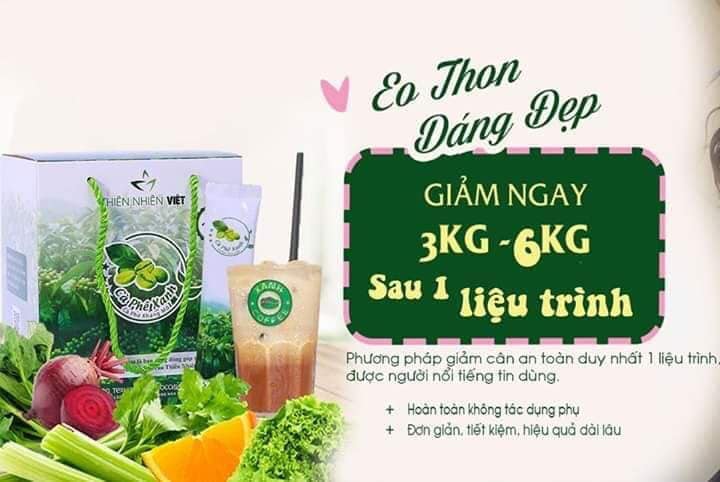 [HCM]giảm cân xanh Thiên Nhiên Viên (1 hộp 30 gói)