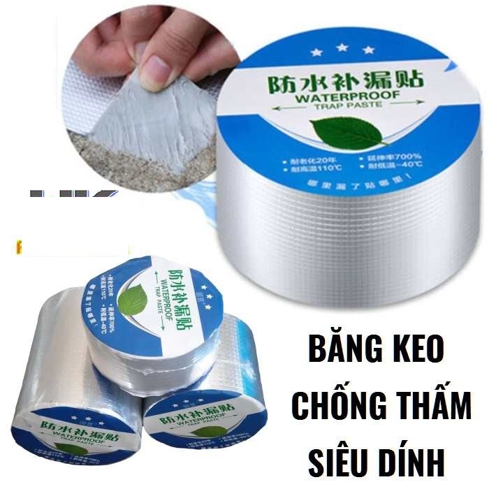 Băng Keo SIÊU DÍNH Dài 5 Mét Chống Thấm Đa Năng Chống Thấm Nước Trên Mọi Bề Mặt Nhật Bản A4321