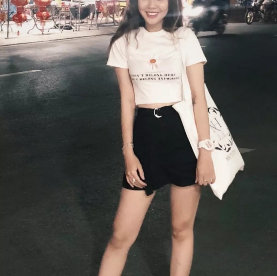 Áo croptop nữ hoa cúc chất thun cotton mềm mịn