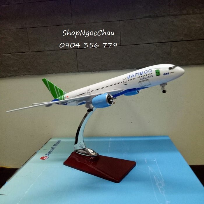 Mô hình máy bay tĩnh Bamboo B787 28cm
