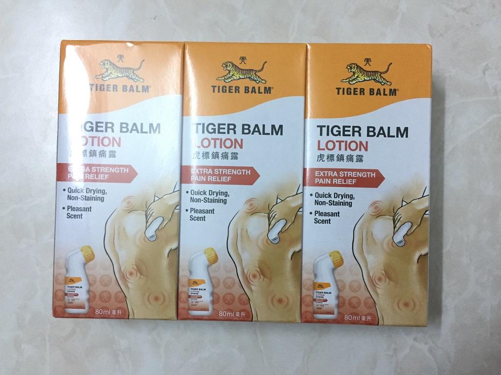 Dầu xoa bóp Tiger Balm Lotion Singapore 80ml