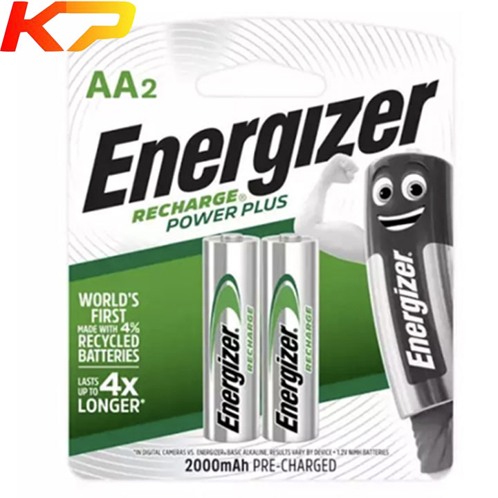 [HCM]Bộ 2 pin sạc AA Energizer Recharge Extreme 2000mAh.