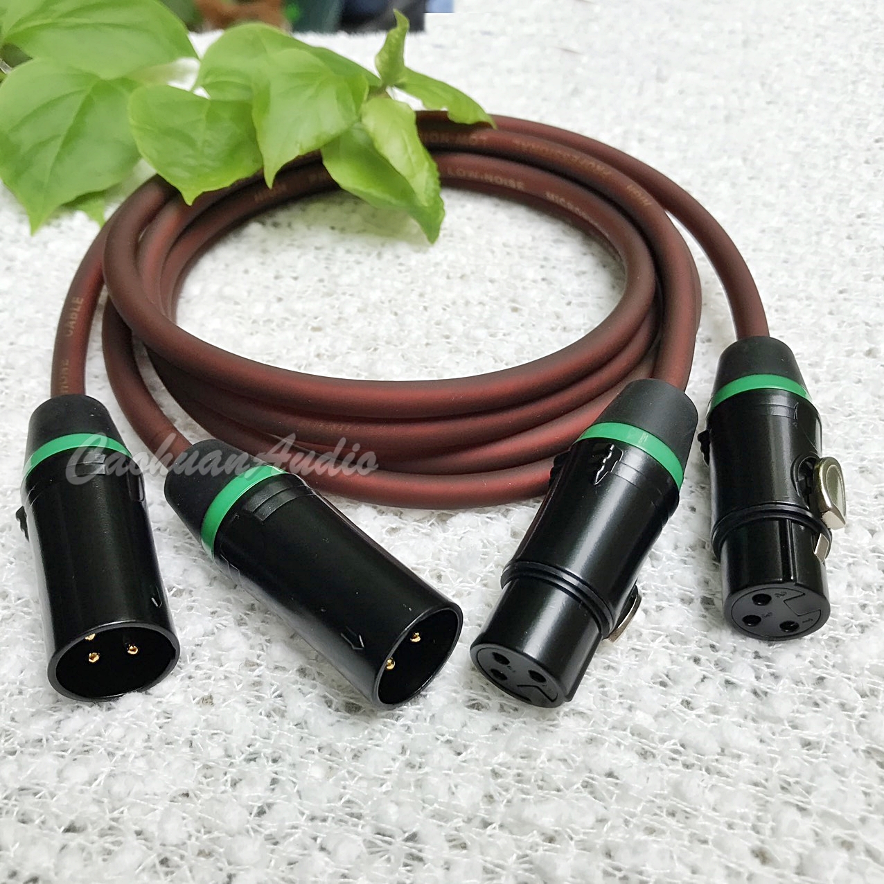 Cặp Dây Jack Canon Đực ra Cái 1m