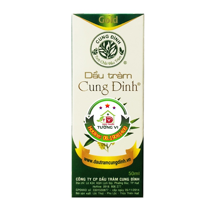 Dầu tràm Cung Đình 15ml 30ml 50ml
