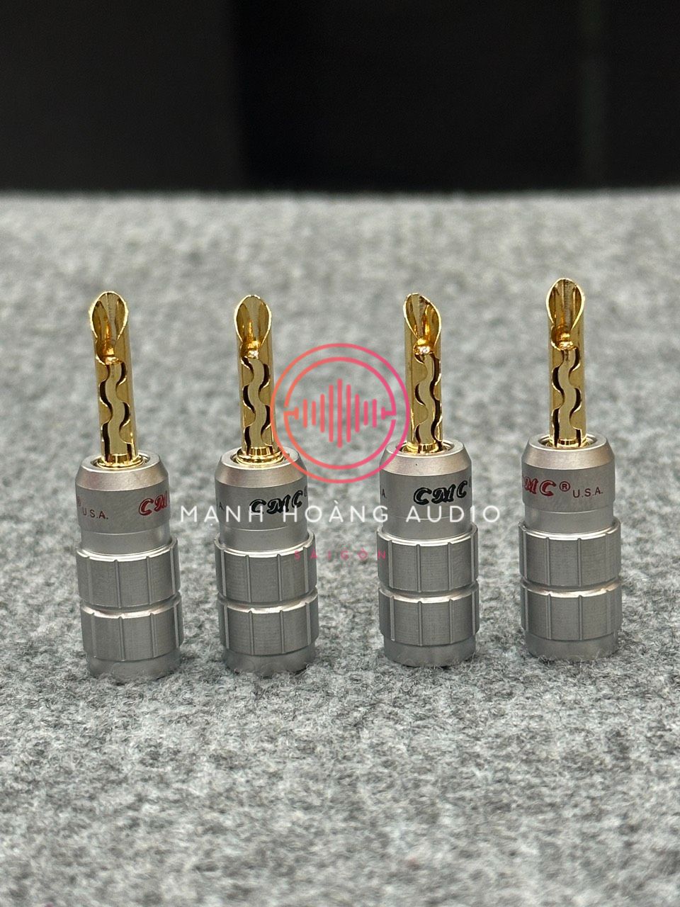 Combo 4 jack ( 2 Cặp Bắp chuối CMC mỹ ) - Mạnh Hoàng Audio
