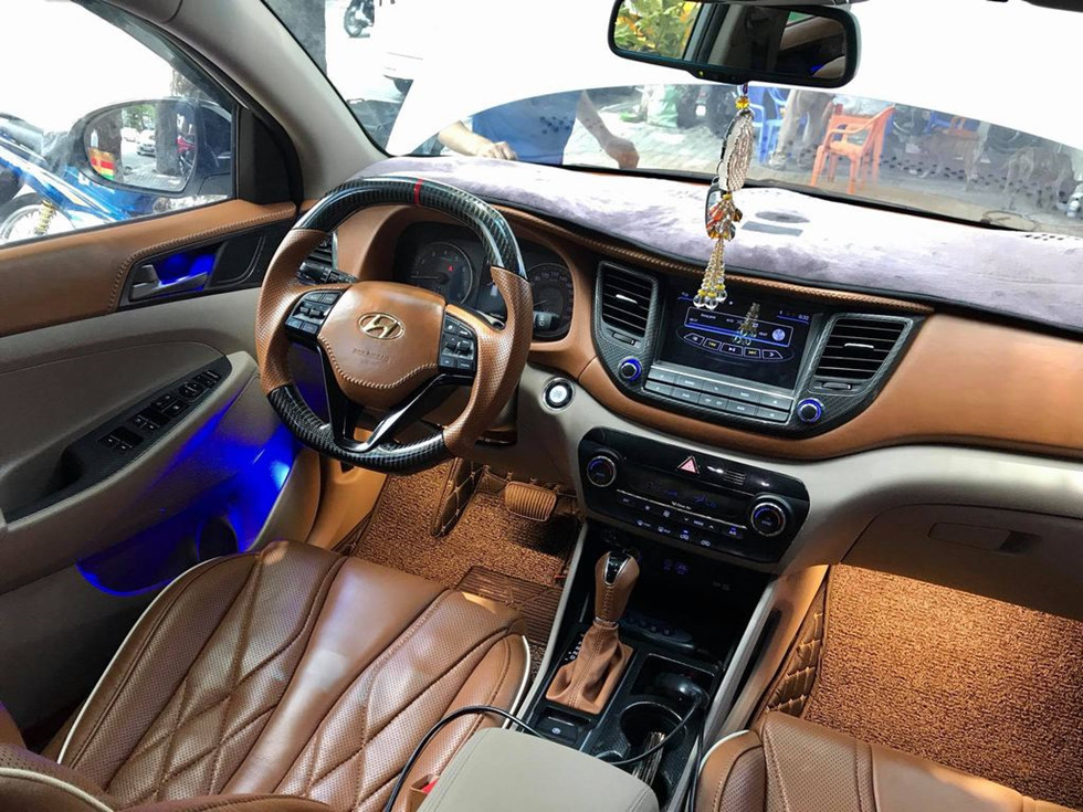 TUCSON 2015 - 2018:  Cường lực màn hình cảm ứng