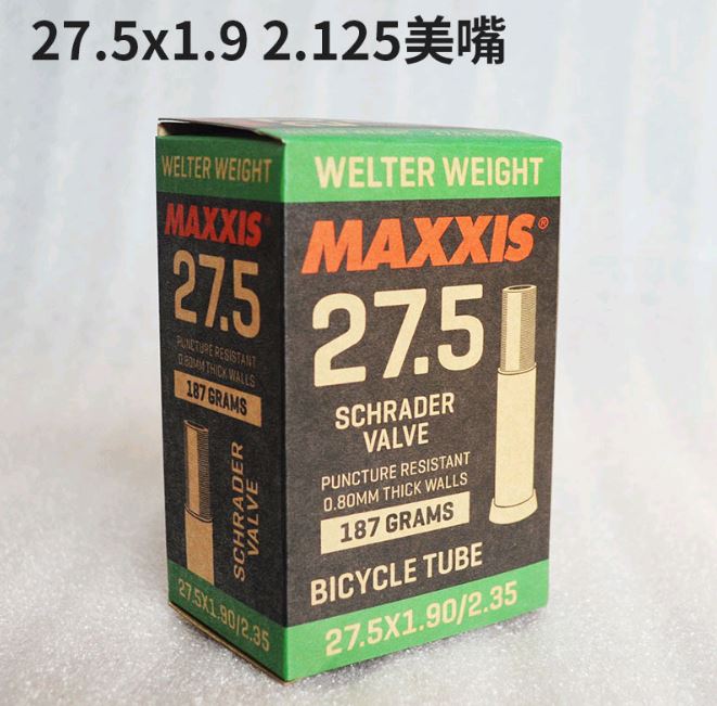 Săm maxxis 27.5×1.9/2.35 av van cối cho xe thể thao vành 27.5"