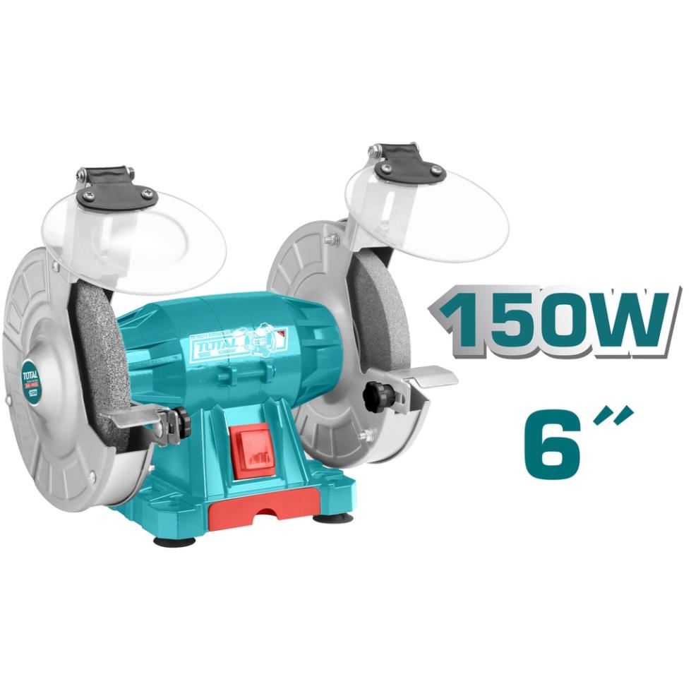 Máy mài để bàn 2 đá 150w total tbg15015 - 150mm