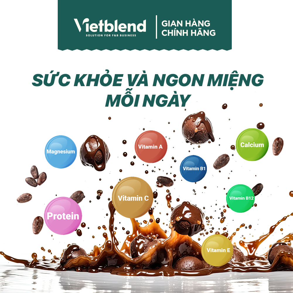 Bột Ca Cao VIETBLEND - Túi 500g