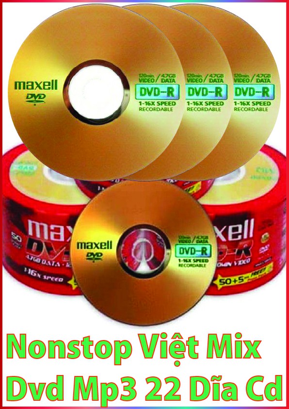 [DVD-Nonstop-1] Dvd Mp3 Lossless 320kbps Nonstop Việt Mix Vinahouse